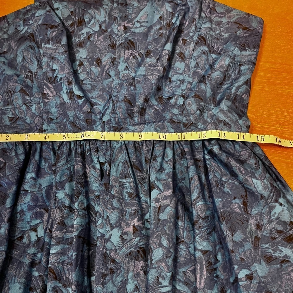 Chelsea28 womens Vibrant Blue mini dress medium - Picture 6 of 8